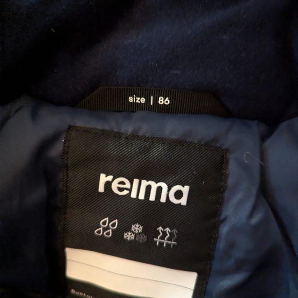 Reima Finland Snowsuit with Animal Print Baby 18-24 Months - Picture 8 of 10